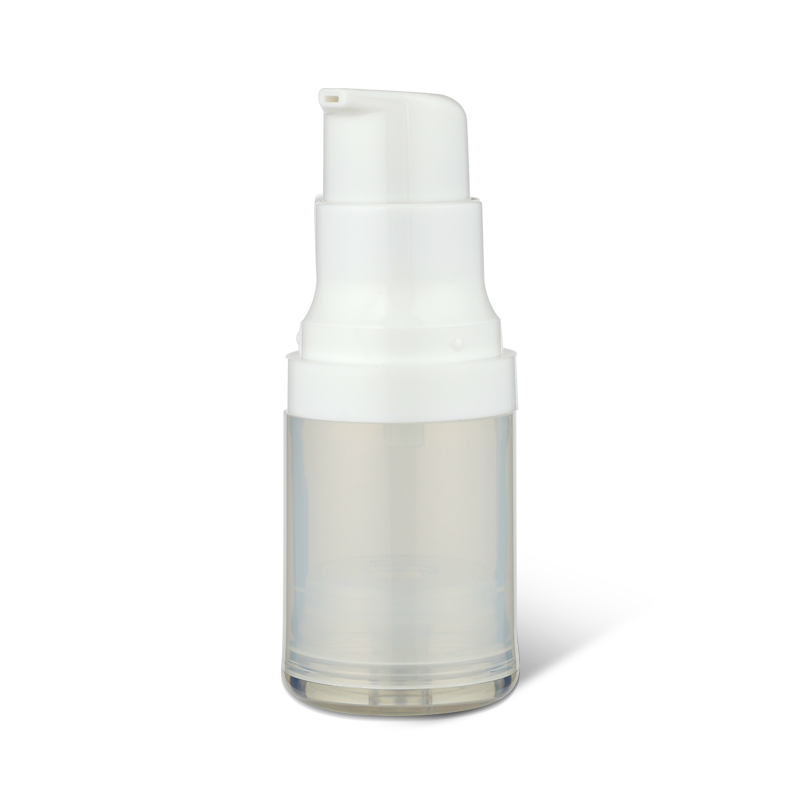 經典圓螺旋真空瓶護膚乳液包裝 YH-L002，15ml